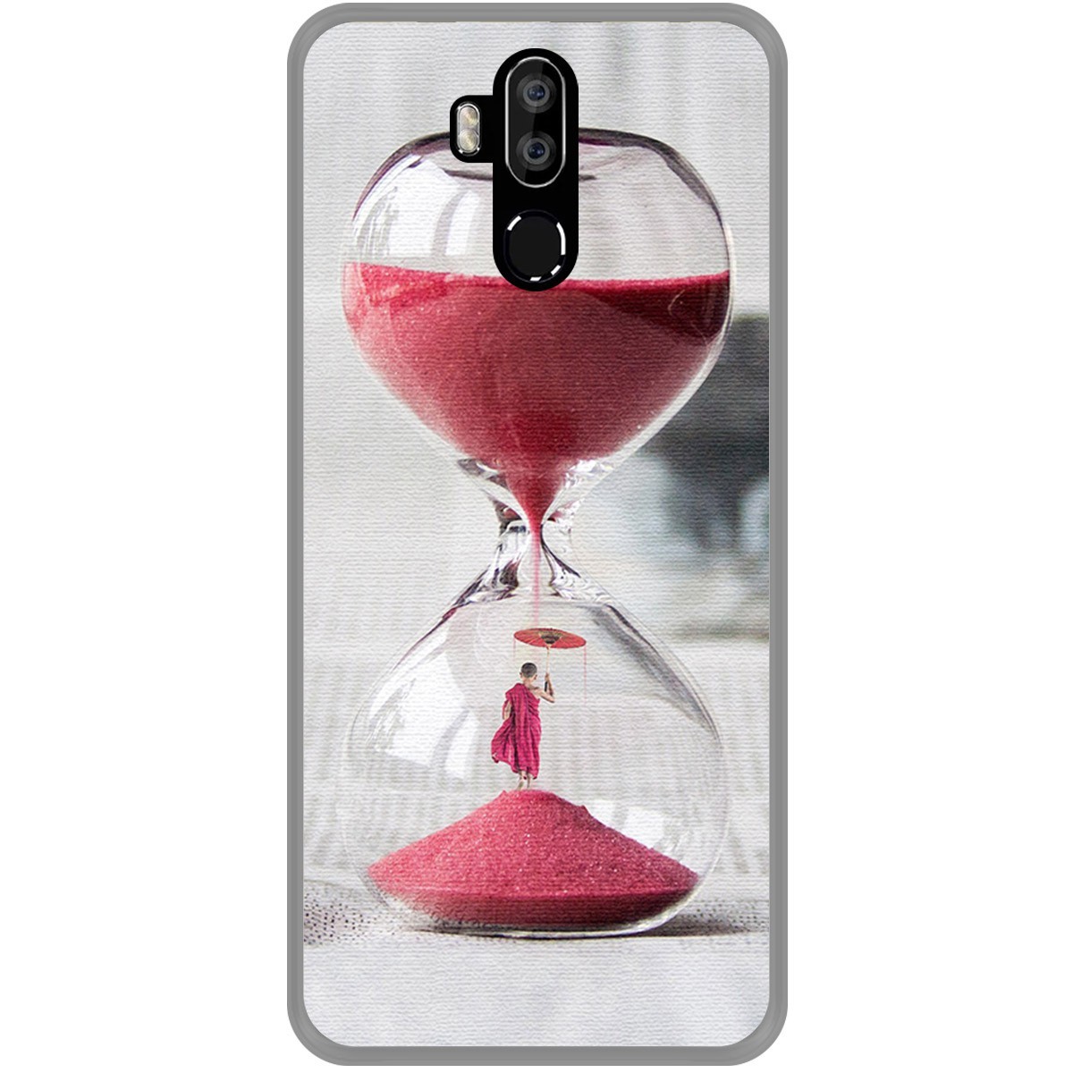 Funda Gel Tpu para Leagoo M13 diseño Reloj Dibujos