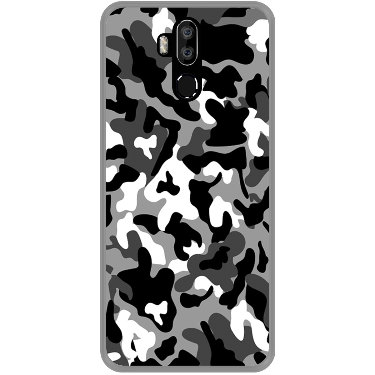 Funda Gel Tpu para Leagoo M13 diseño Snow Camuflaje Dibujos