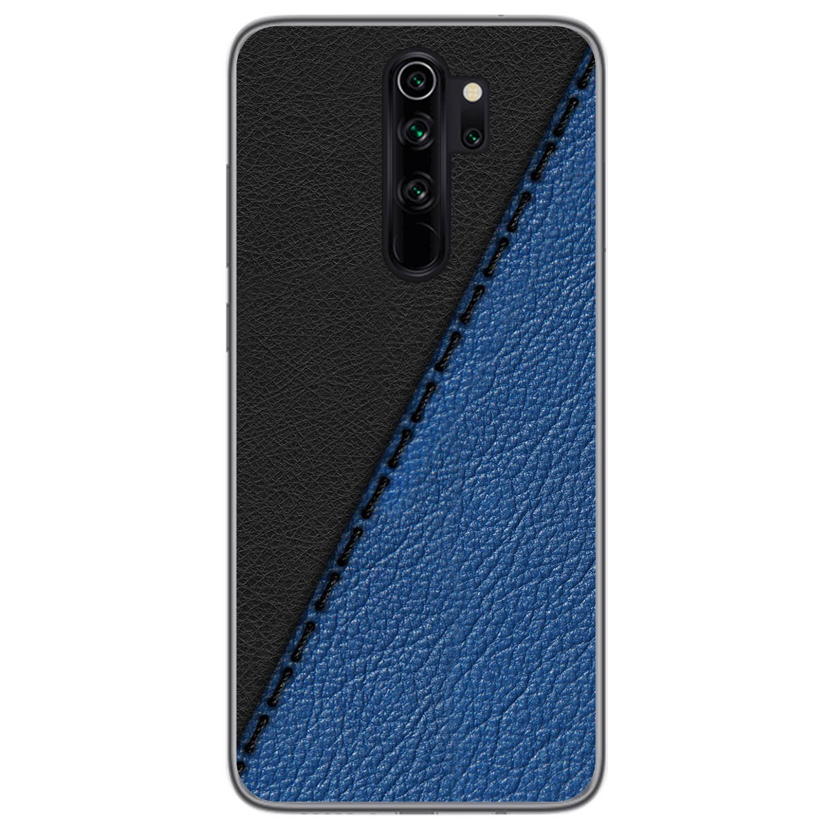 Funda Gel Tpu para Xiaomi Redmi Note 8 Pro diseño Cuero 02 Dibujos