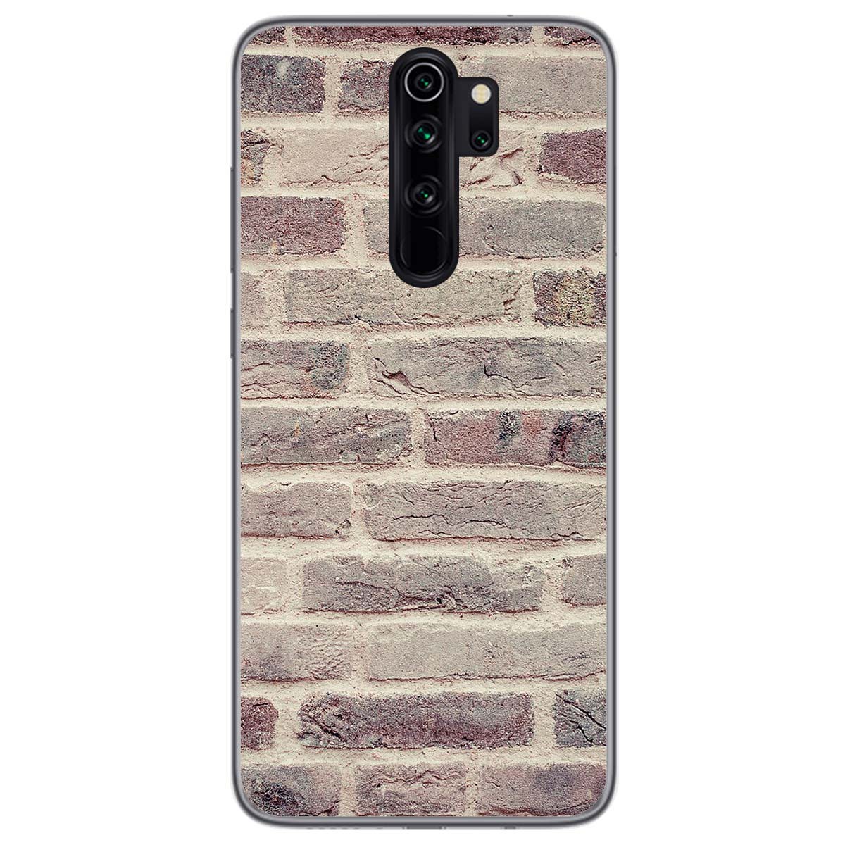 Funda Gel Tpu para Xiaomi Redmi Note 8 Pro diseño Ladrillo 01 Dibujos