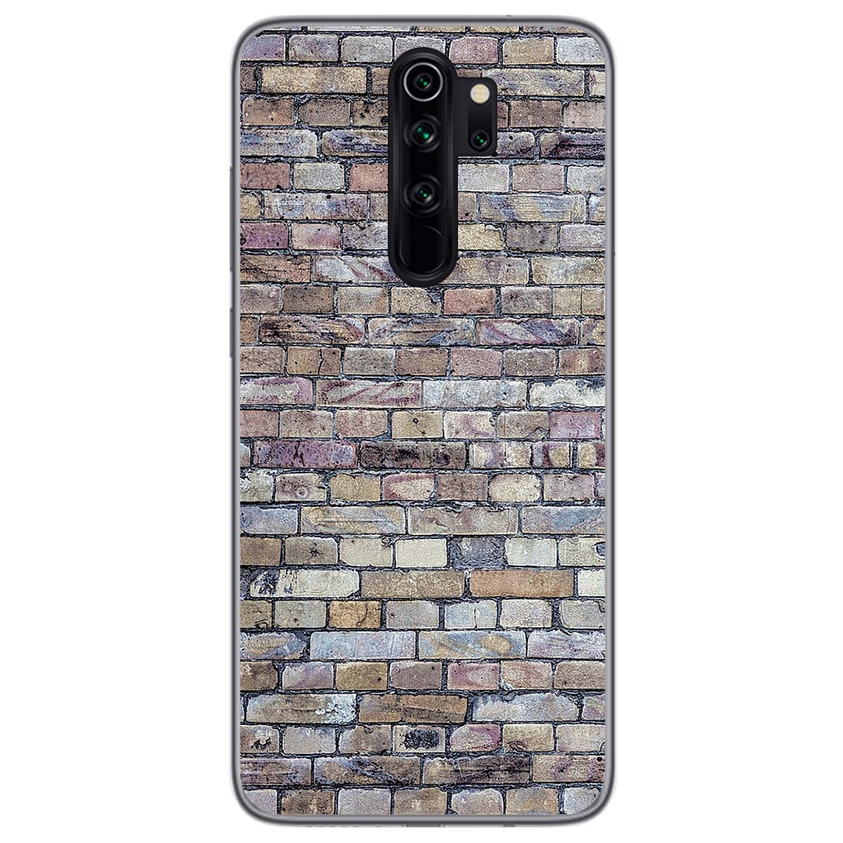 Funda Gel Tpu para Xiaomi Redmi Note 8 Pro diseño Ladrillo 02 Dibujos
