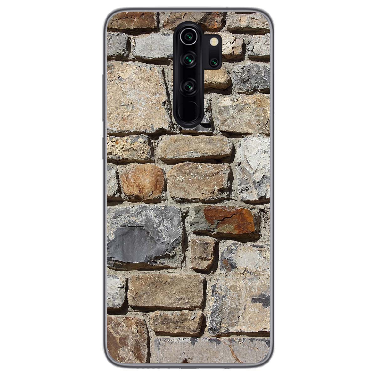 Funda Gel Tpu para Xiaomi Redmi Note 8 Pro diseño Ladrillo 03 Dibujos