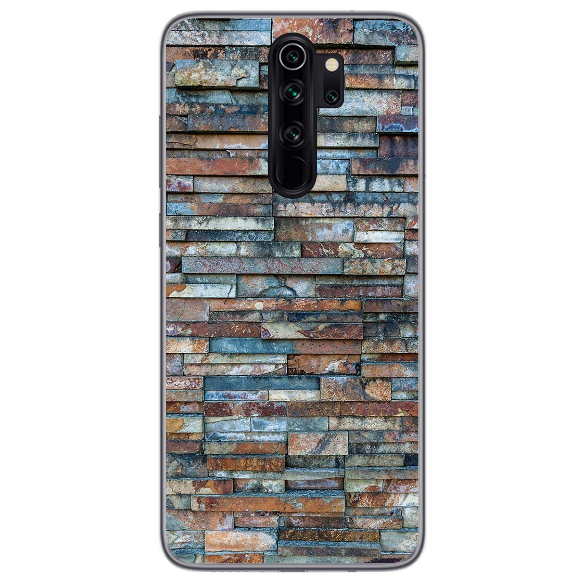 Funda Gel Tpu para Xiaomi Redmi Note 8 Pro diseño Ladrillo 05 Dibujos