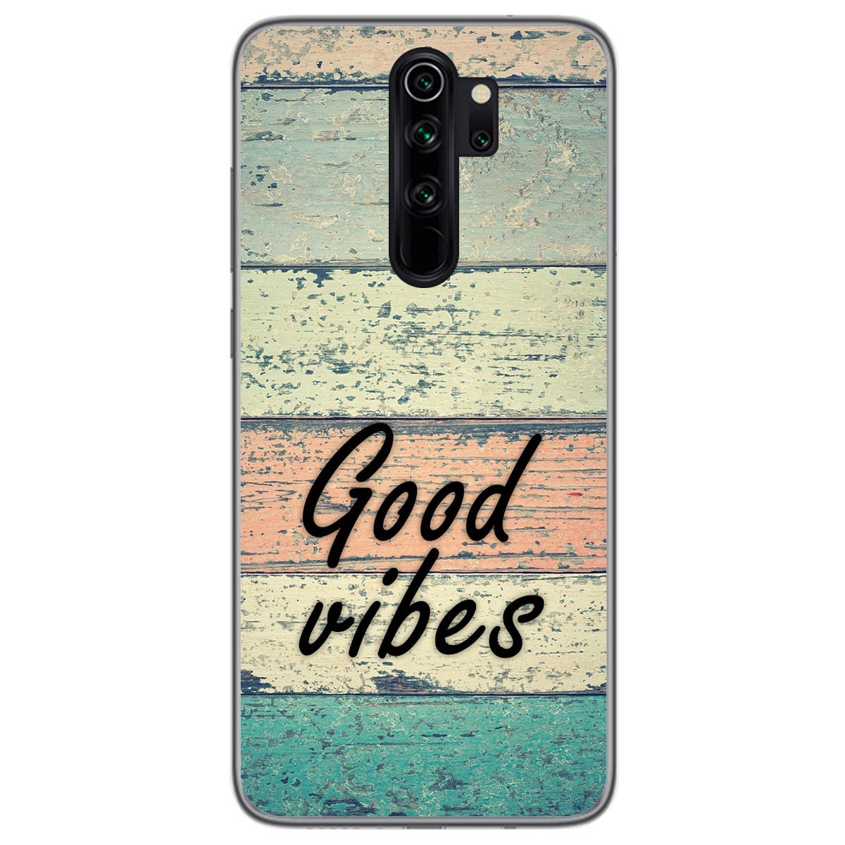 Funda Gel Tpu para Xiaomi Redmi Note 8 Pro diseño Madera 01 Dibujos