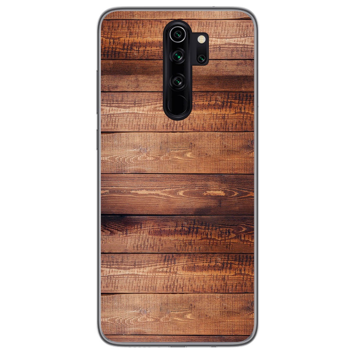 Funda Gel Tpu para Xiaomi Redmi Note 8 Pro diseño Madera 02 Dibujos