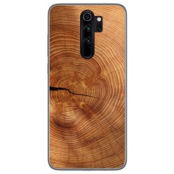 Funda Gel Tpu para Xiaomi Redmi Note 8 Pro diseño Madera 04 Dibujos