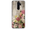 Funda Gel Tpu para Xiaomi Redmi Note 8 Pro diseño Madera 08 Dibujos