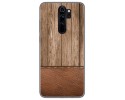 Funda Gel Tpu para Xiaomi Redmi Note 8 Pro diseño Madera 09 Dibujos