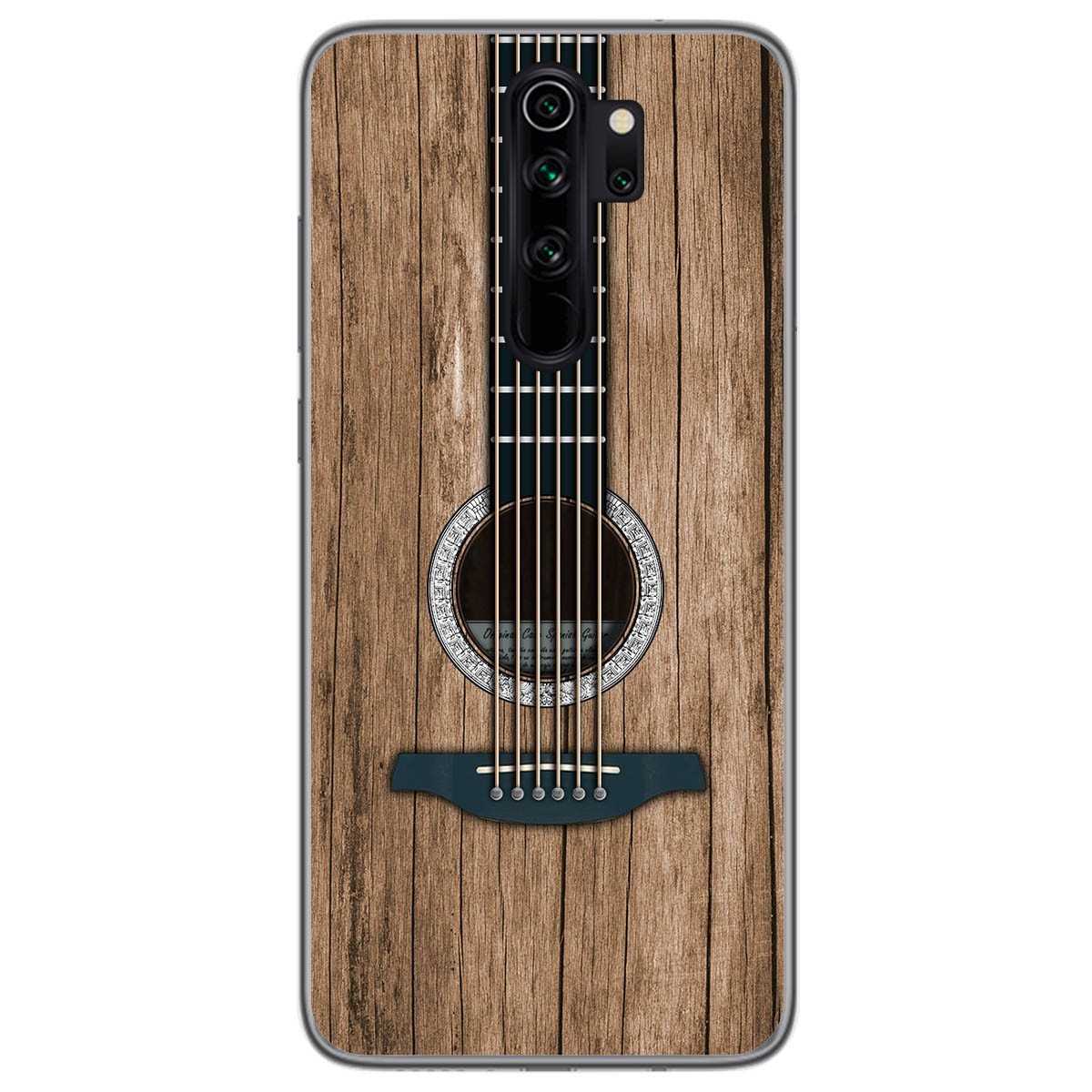 Funda Gel Tpu para Xiaomi Redmi Note 8 Pro diseño Madera 11 Dibujos