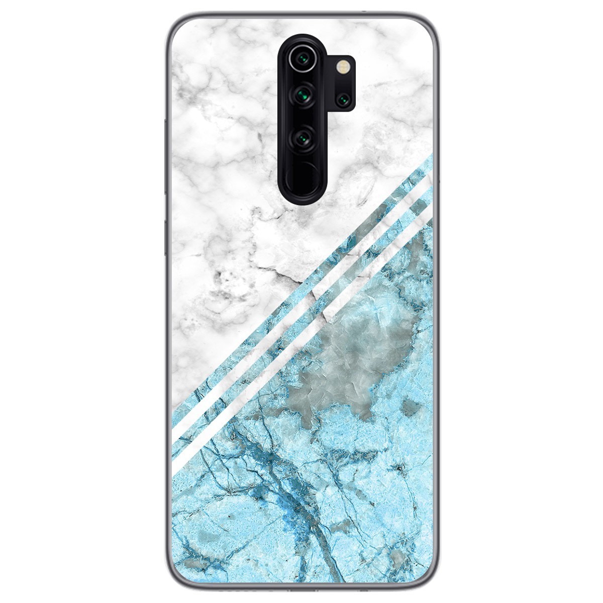 Funda Gel Tpu para Xiaomi Redmi Note 8 Pro diseño Mármol 02 Dibujos