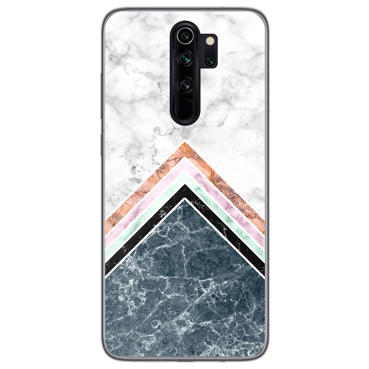 Funda Gel Tpu para Xiaomi Redmi Note 8 Pro diseño Mármol 05 Dibujos