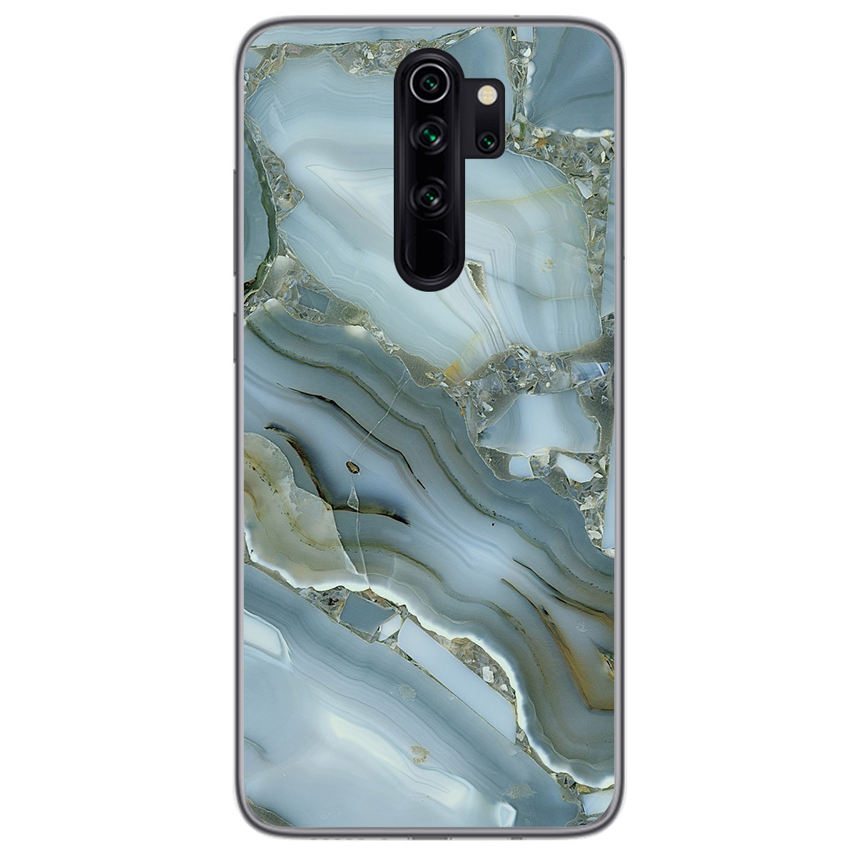 Funda Gel Tpu para Xiaomi Redmi Note 8 Pro diseño Mármol 09 Dibujos