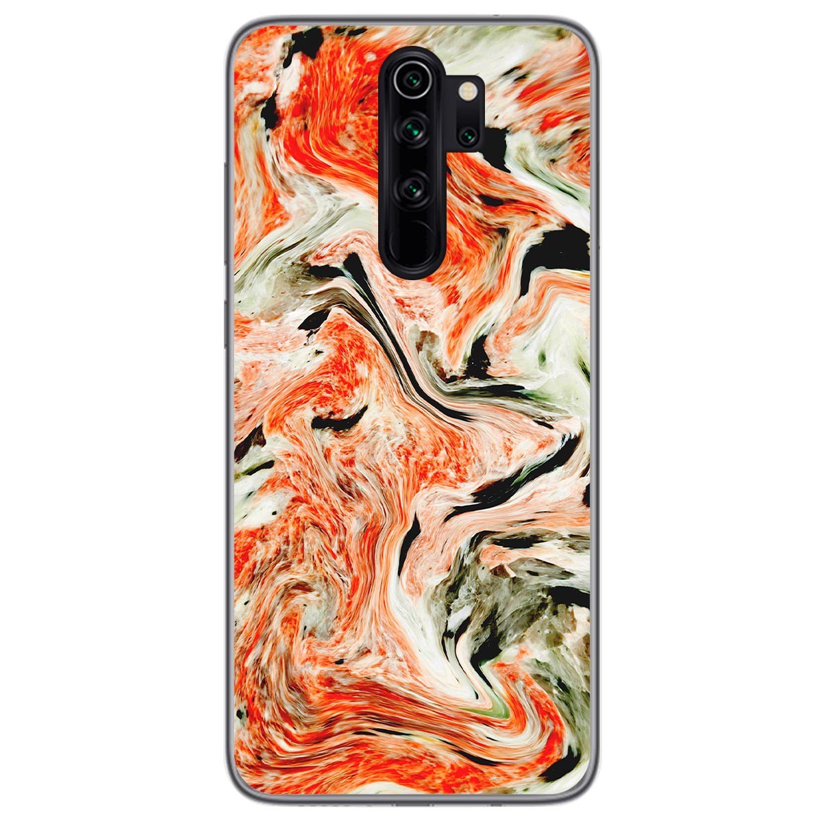 Funda Gel Tpu para Xiaomi Redmi Note 8 Pro diseño Mármol 12 Dibujos