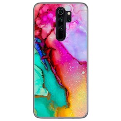 Funda Gel Tpu para Xiaomi Redmi Note 8 Pro diseño Mármol 15 Dibujos