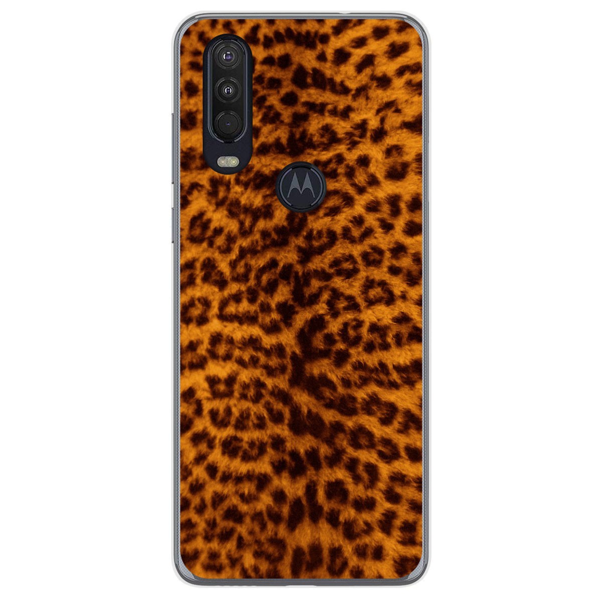 Funda Gel Tpu para Motorola One Action diseño Animal 03 Dibujos