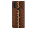 Funda Gel Tpu para Motorola One Action diseño Cuero 01 Dibujos