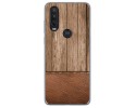 Funda Gel Tpu para Motorola One Action diseño Madera 09 Dibujos