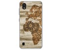 Funda Gel Tpu para Zte Blade A5 2019 diseño Madera 07 Dibujos