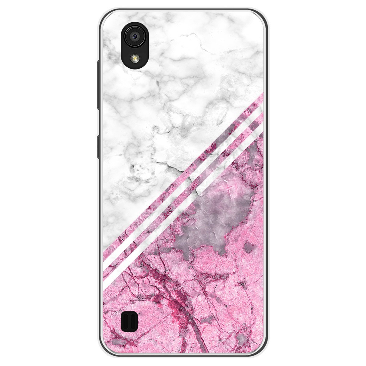 Funda Gel Tpu para Zte Blade A5 2019 diseño Mármol 03 Dibujos