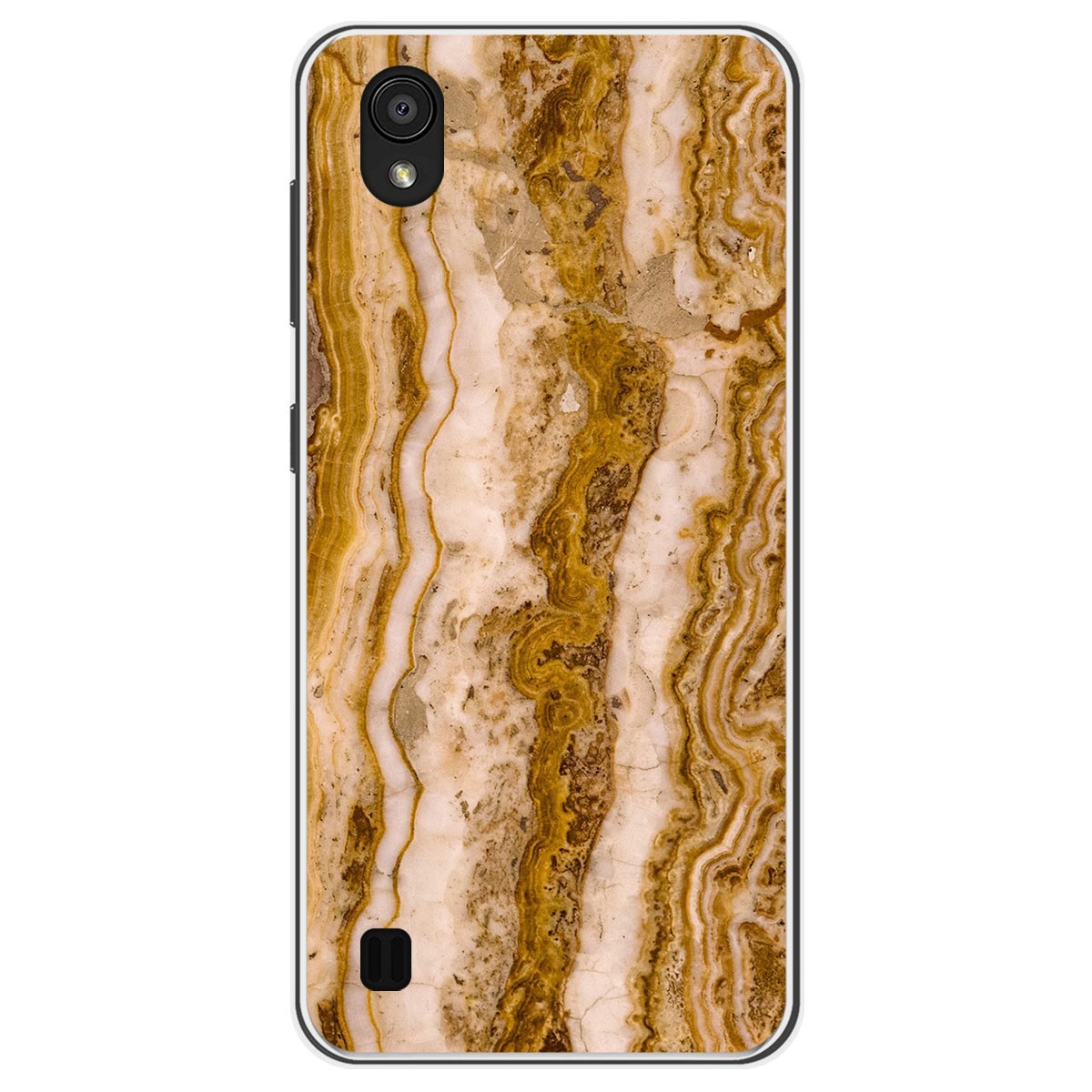 Funda Gel Tpu para Zte Blade A5 2019 diseño Mármol 10 Dibujos