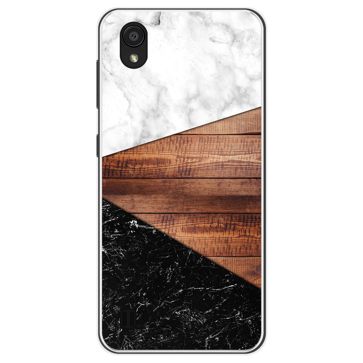 Funda Gel Tpu para Zte Blade A5 2019 diseño Mármol 11 Dibujos