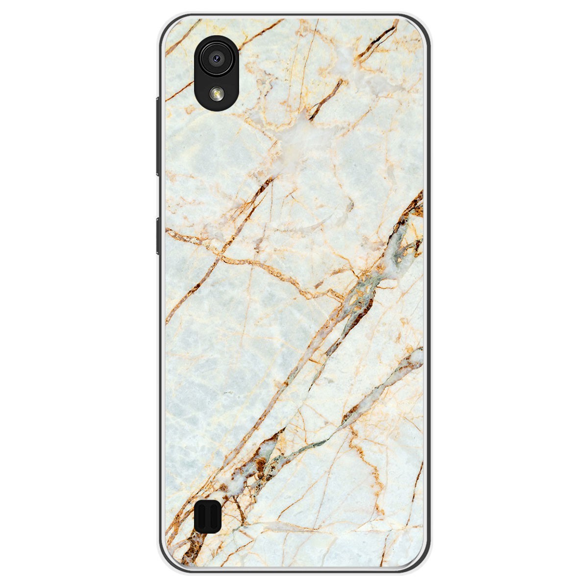 Funda Gel Tpu para Zte Blade A5 2019 diseño Mármol 13 Dibujos