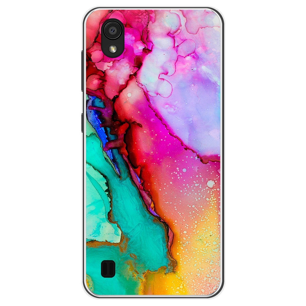 Funda Gel Tpu para Zte Blade A5 2019 diseño Mármol 15 Dibujos