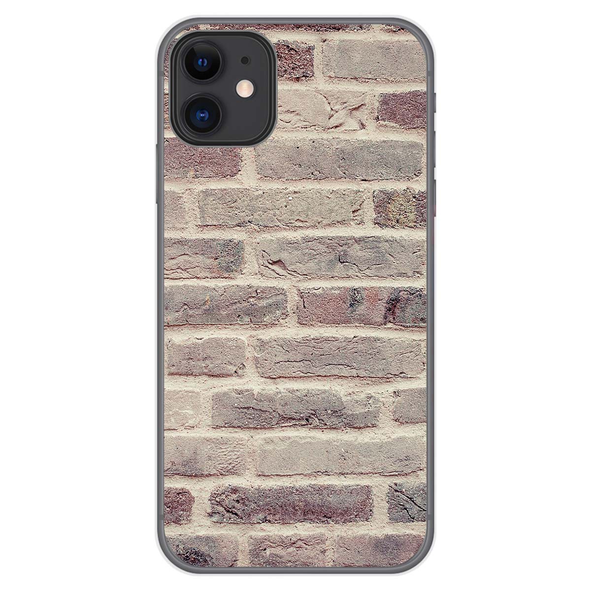Funda Gel Tpu para Iphone 11 (6.1) diseño Ladrillo 01 Dibujos