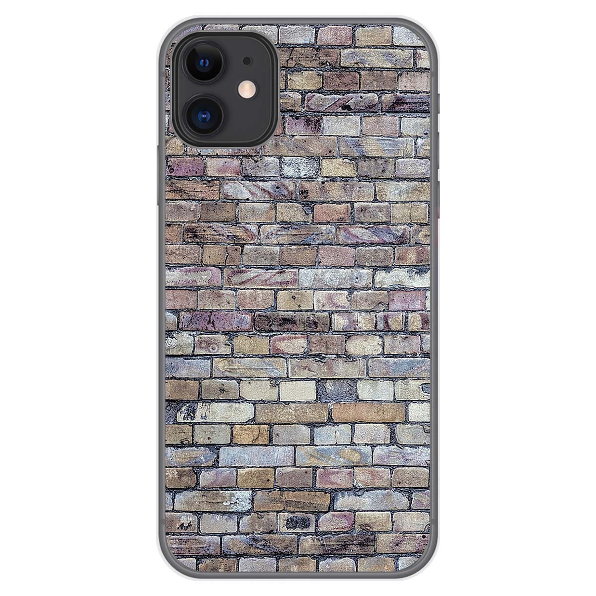 Funda Gel Tpu para Iphone 11 (6.1) diseño Ladrillo 02 Dibujos
