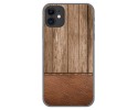 Funda Gel Tpu para Iphone 11 (6.1) diseño Madera 09 Dibujos