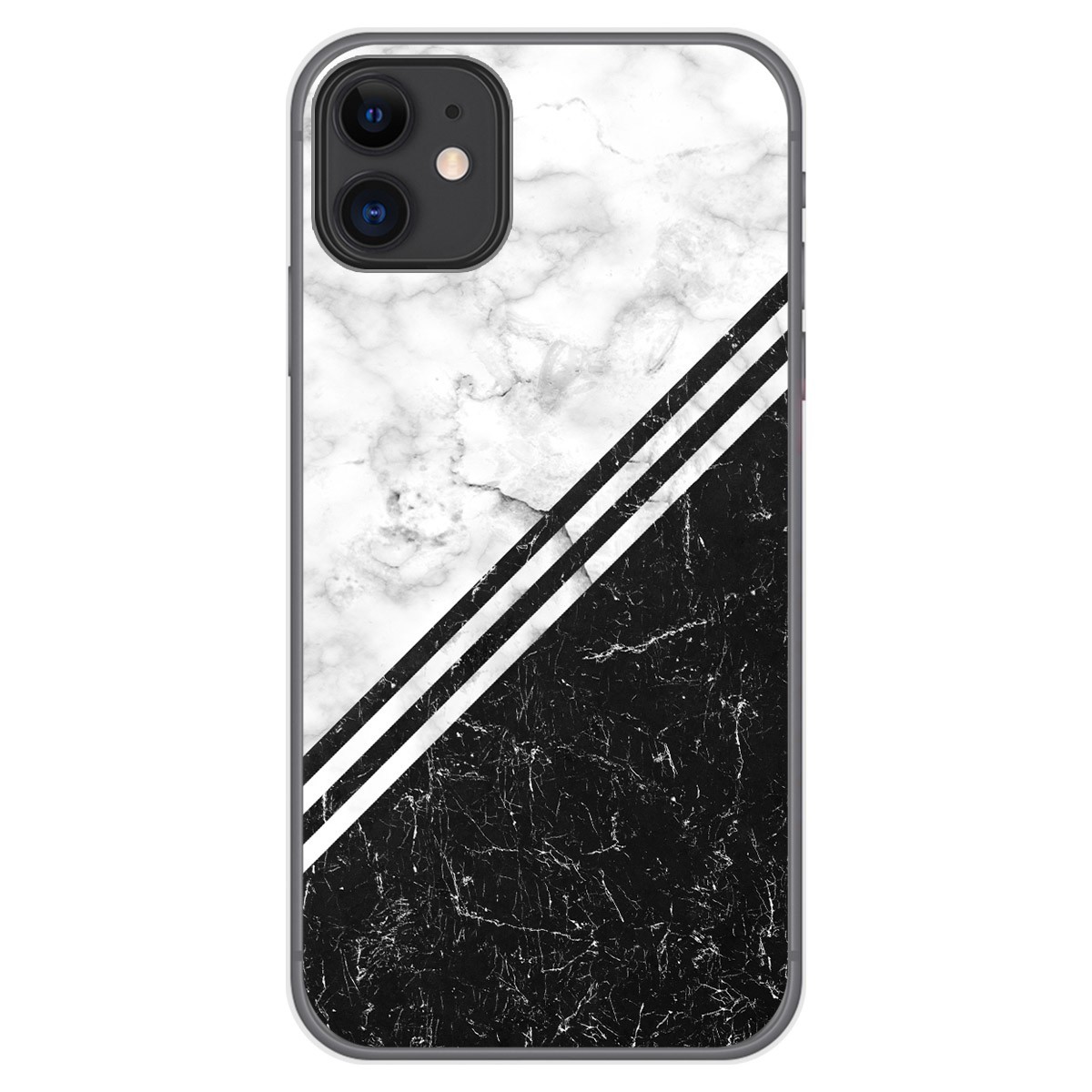 Funda Gel Tpu para Iphone 11 (6.1) diseño Mármol 01 Dibujos