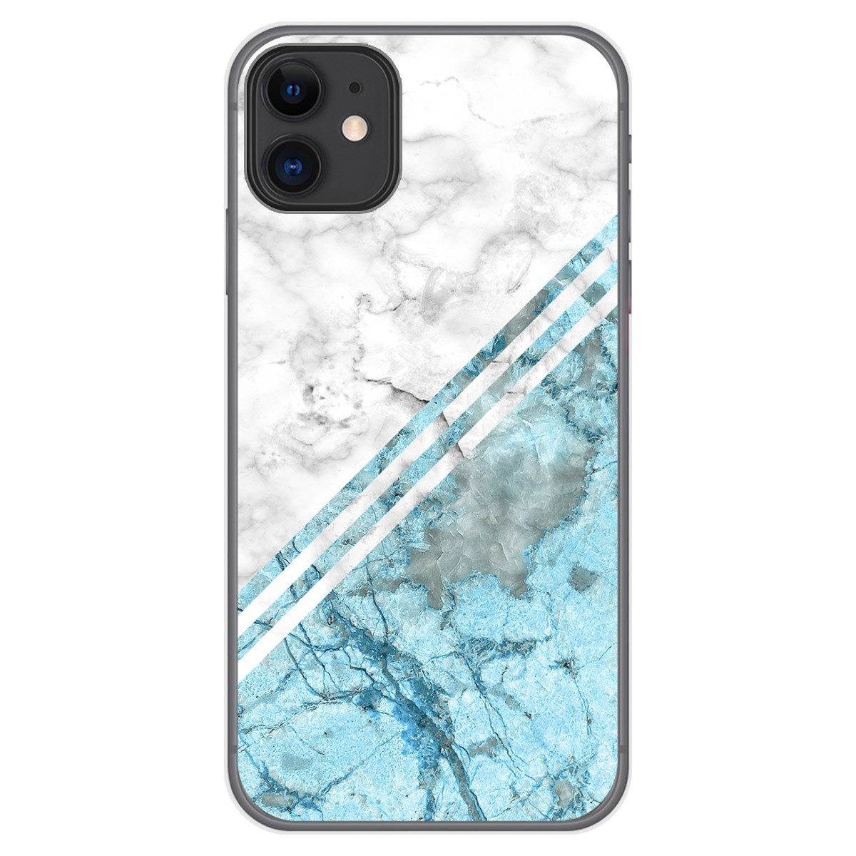 Funda Gel Tpu para Iphone 11 (6.1) diseño Mármol 02 Dibujos