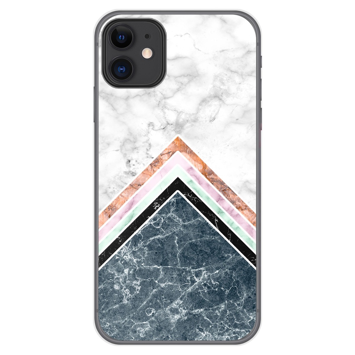 Funda Gel Tpu para Iphone 11 (6.1) diseño Mármol 05 Dibujos