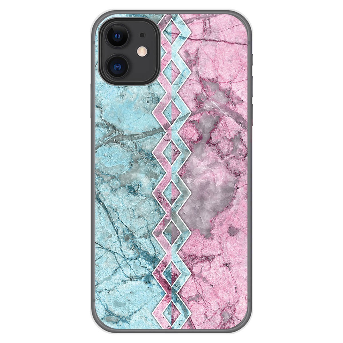 Funda Gel Tpu para Iphone 11 (6.1) diseño Mármol 08 Dibujos