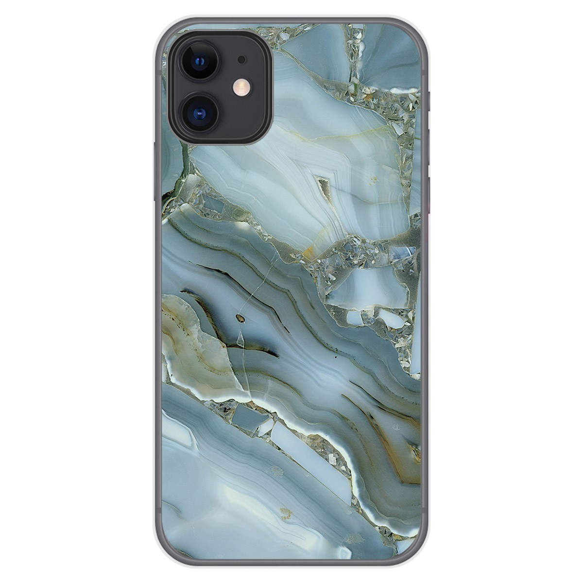Funda Gel Tpu para Iphone 11 (6.1) diseño Mármol 09 Dibujos