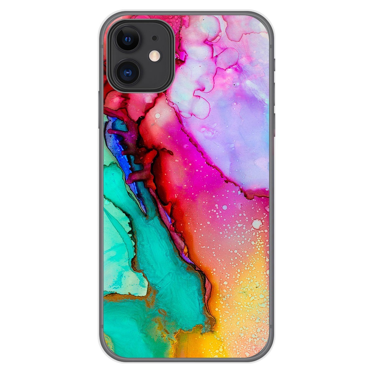 Funda Gel Tpu para Iphone 11 (6.1) diseño Mármol 15 Dibujos