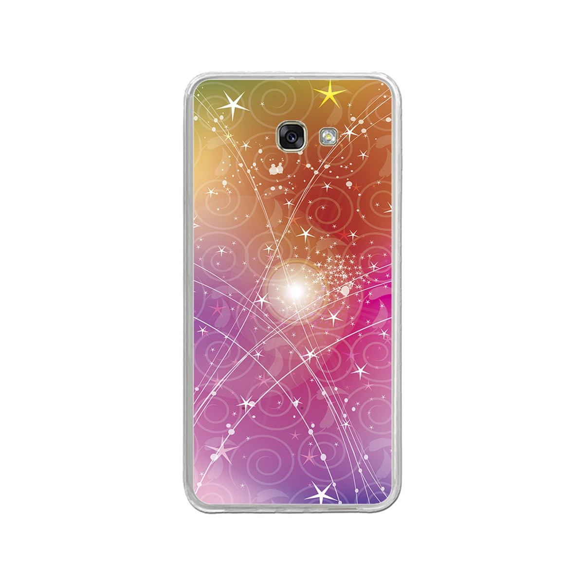 Funda Gel Tpu para Samsung Galaxy A3 (2017) Diseño Abstracto Dibujos