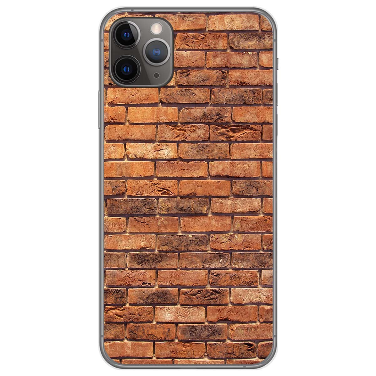 Funda Gel Tpu para Iphone 11 Pro (5.8) diseño Ladrillo 04 Dibujos