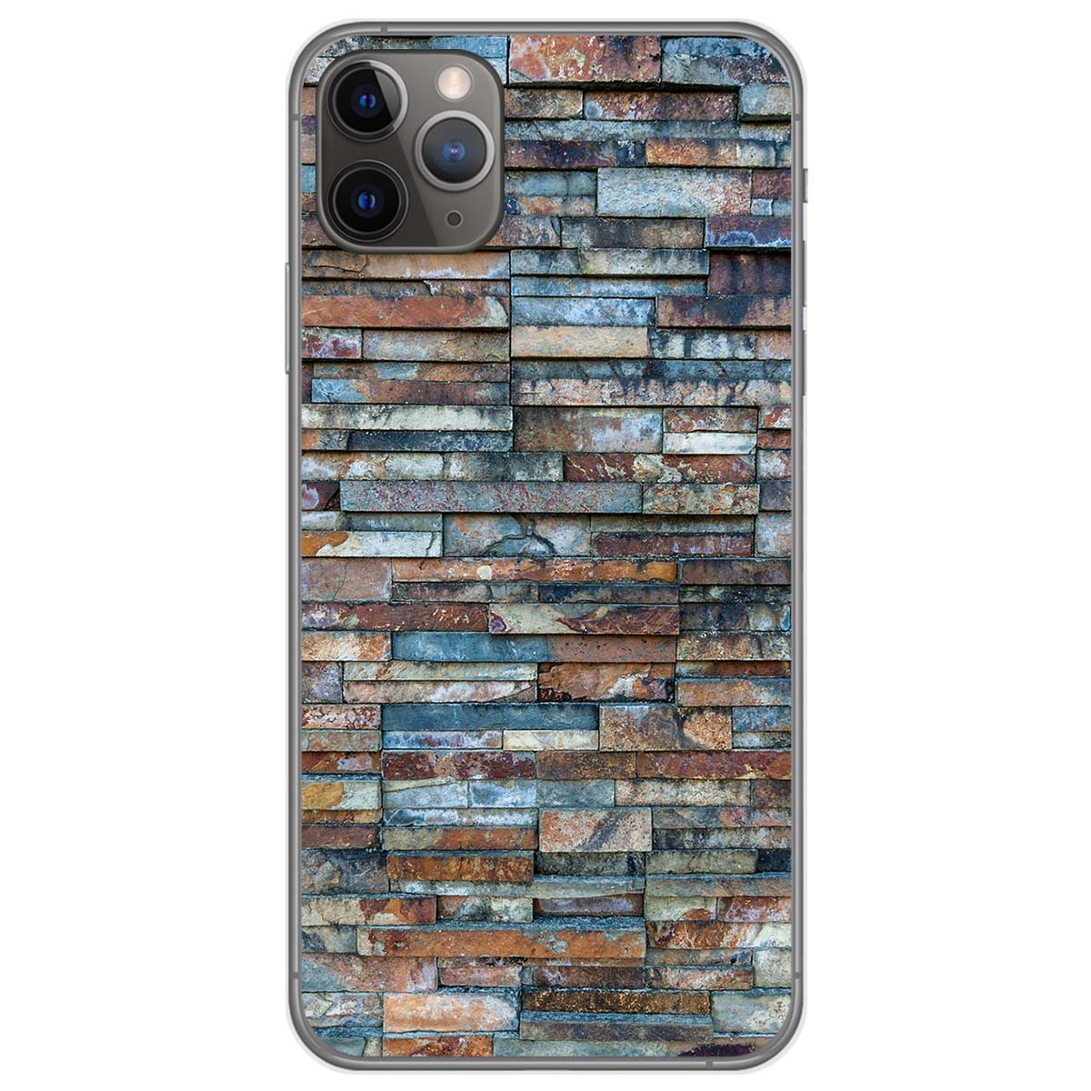 Funda Gel Tpu para Iphone 11 Pro (5.8) diseño Ladrillo 05 Dibujos