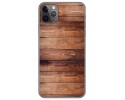 Funda Gel Tpu para Iphone 11 Pro (5.8) diseño Madera 02 Dibujos