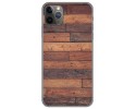 Funda Gel Tpu para Iphone 11 Pro (5.8) diseño Madera 03 Dibujos