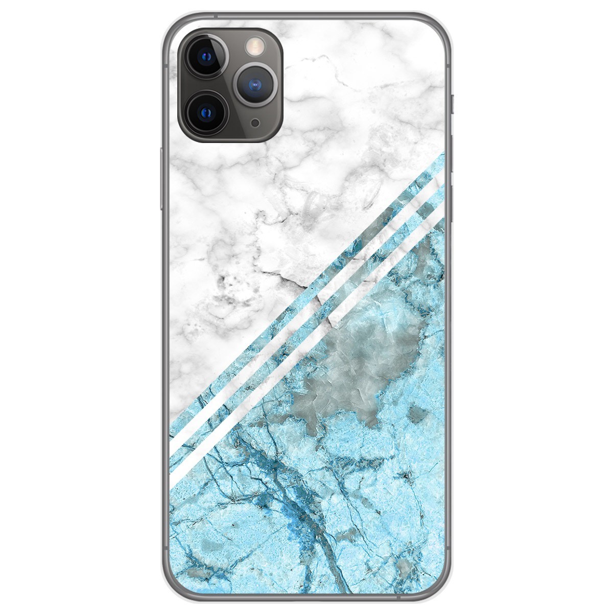 Funda Gel Tpu para Iphone 11 Pro (5.8) diseño Mármol 02 Dibujos