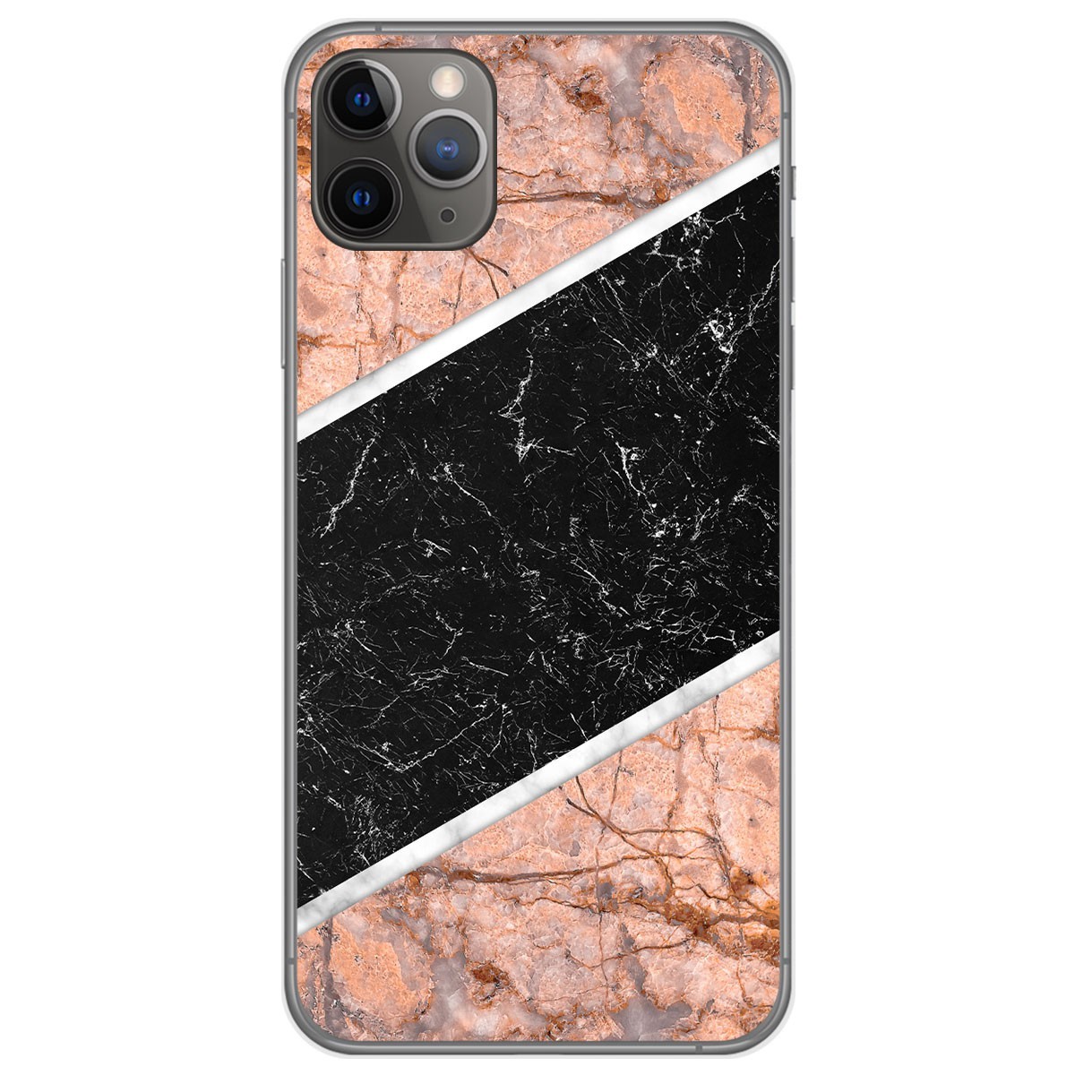 Funda Gel Tpu para Iphone 11 Pro (5.8) diseño Mármol 07 Dibujos