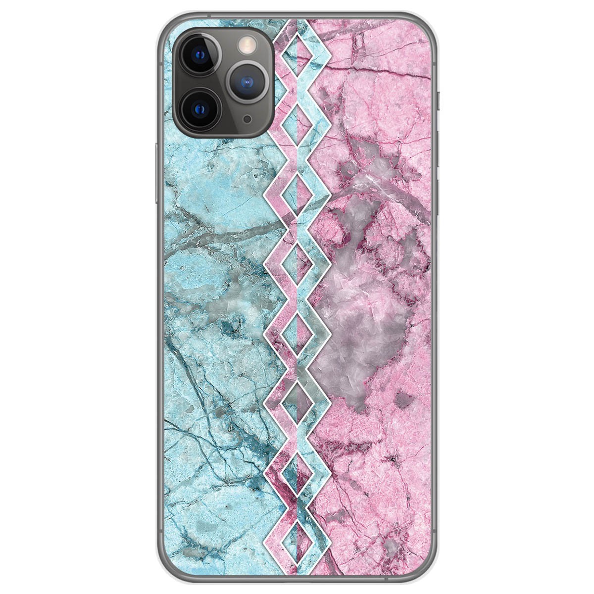Funda Gel Tpu para Iphone 11 Pro (5.8) diseño Mármol 08 Dibujos