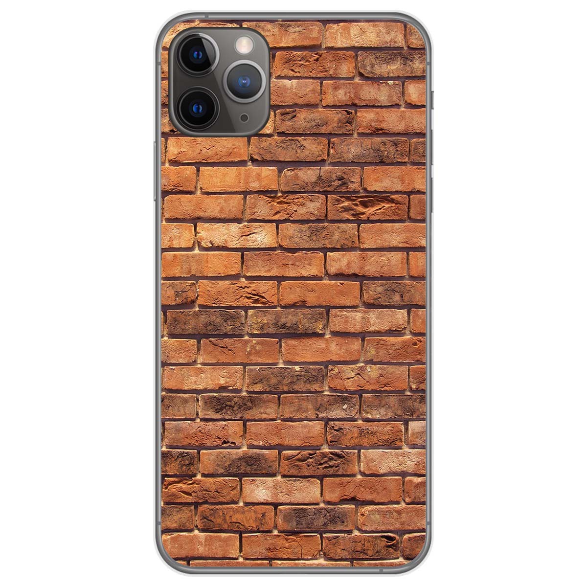 Funda Gel Tpu para Iphone 11 Pro Max (6.5) diseño Ladrillo 04 Dibujos