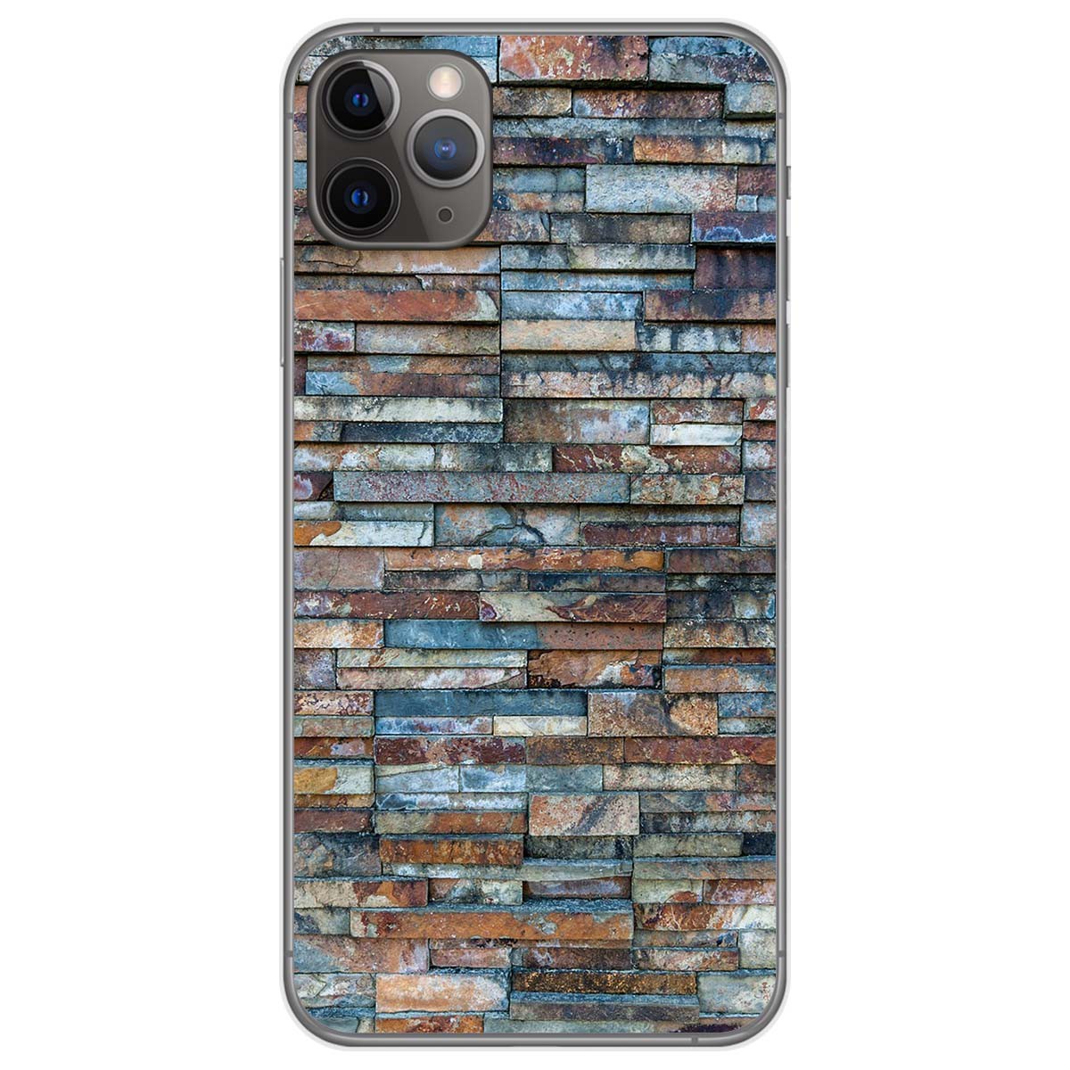 Funda Gel Tpu para Iphone 11 Pro Max (6.5) diseño Ladrillo 05 Dibujos