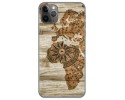 Funda Gel Tpu para Iphone 11 Pro Max (6.5) diseño Madera 07 Dibujos
