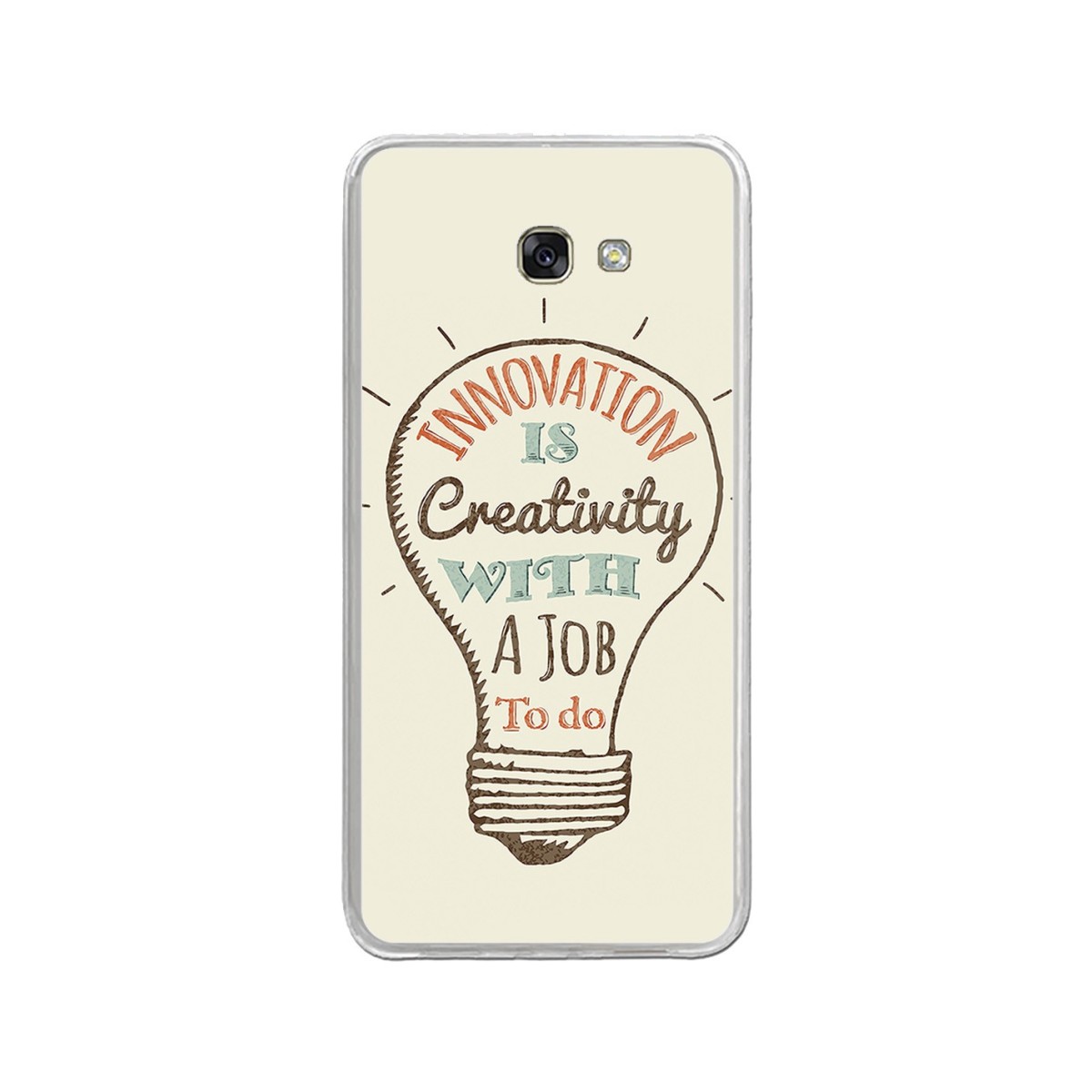 Funda Gel Tpu para Samsung Galaxy A3 (2017) Diseño Creativity Dibujos