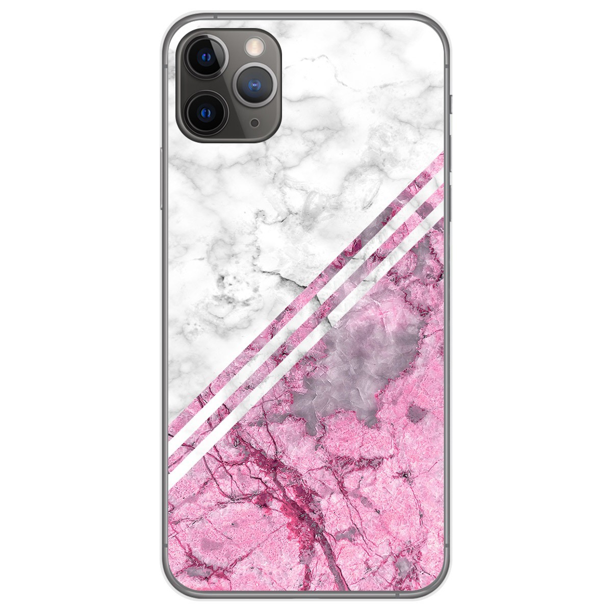 Funda Gel Tpu para Iphone 11 Pro Max (6.5) diseño Mármol 03 Dibujos