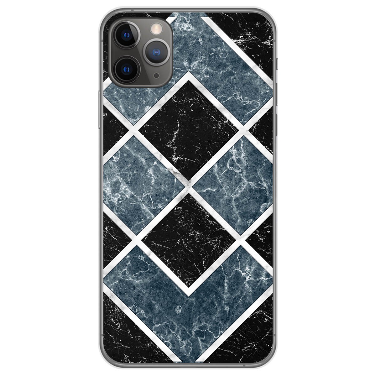 Funda Gel Tpu para Iphone 11 Pro Max (6.5) diseño Mármol 06 Dibujos